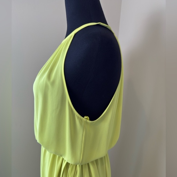 New BCBGMaxAzria Keelie keyhole Halter Hi-Lo Dress Sz M New - Picture 5 of 13